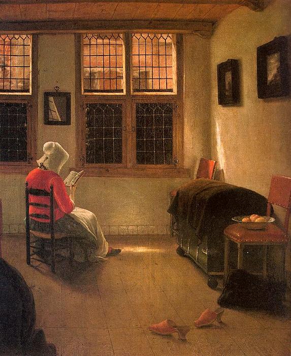 Pieter Janssens Elinga Woman Reading_l